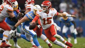 3. Patrick Mahomes, Chiefs. Mahomes ist noch immer ein Elite-QB, doch die letzten Wochen waren einfach durchwachsen. KC produziert derzeit nicht die gewohnte Anzahl an Big Plays und Mahomes macht auch einfach mehr Fehler als gewohnt.