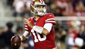 San Francisco 49ers: Quarterback. Welchen Jimmy Garoppolo sehen wir den Rest des Weges? Den, der in den ersten acht Spielen das Spiel managte? Oder den, der gegen die Seahawks implodierte?