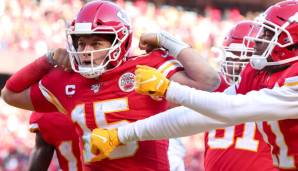 Patrick Mahomes führte die Kansas City Chiefs mit einer überragenden Vorstellung nach Miami.