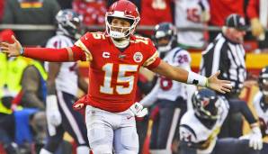 Patrick Mahomes eröffnet die Saison mit den Kansas City Chiefs gegen die Houston Texans.