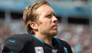 26. Nick Foles, Chicago Bears: Ist Foles ein Upgrade gegenüber Trubisky? Ja. Aber wie weit? Foles ist zu enormen Höhen in der Lage, aber eben auf eine 16-Spiele-Saison auch massiv inkonstant. Minshew hat ihn letztes Jahr sportlich zu Recht ausgestochen.