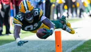 GERONIMO ALLISON - Wide Receiver, Detroit Lions: Keine Begründung bei Allison, der in Detroit einen Neuanfang versucht hätte nach einigen Jahren in Green Bay.