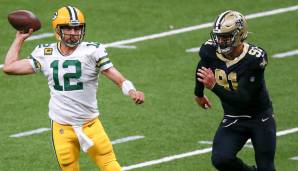 Aaron Rodgers und die Green Bay Packers haben die New Orleans Saints in Woche 3 geschlagen.