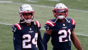 Stephon Gilmore (l.) wurde positiv auf das Coronavirus getestet.