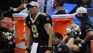 Wurde von den Saints auf die Injured Reserved Liste gesetzt: Starquarterback Drew Brees.