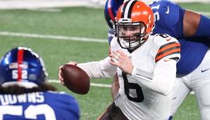 Baker Mayfield und die Cleveland Browns hatten wenig Mühe mit den New York Giants.