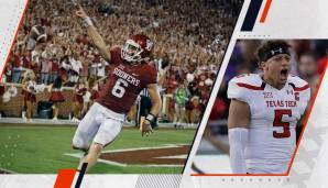 Baker Mayfield und Patrick Mahomes spielten bereits auf dem College gegeneinander.