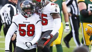 SHAQUIL BARRETT (Edge Rusher): 4 Jahre / 68 Millionen Dollar (36 Millionen Dollar garantiert) bei den Tampa Bay Buccaneers (vorheriges Team: Tampa Bay Buccaneers)