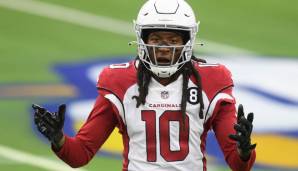 Wide Receiver: DeANDRE HOPKINS (Arizona Cardinals) - Durchschnittliches Jahresgehalt: 27,3 Millionen Dollar (Gesamtvertrag: 2 Jahre, 54,5 Millionen Dollar 2020)