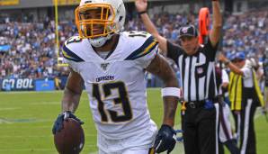 Wide Receiver: KEENAN ALLEN (Los Angeles Chargers) - Durchschnittliches Jahresgehalt: 20 Millionen Dollar (Gesamtvertrag: 4 Jahre/80,1 Millionen Dollar 2020)