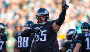 Right Tackle: LANE JOHNSON (Philadelphia Eagles) - Durchschnittliches Jahresgehalt: 18 Millionen Dollar (Gesamtvertrag: 4 Jahre/72 Millionen Dollar 2019)