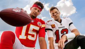 Patrick Mahomes und Tom Brady sind die Cover-Athleten von Madden 22.