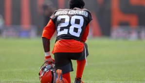 JEREMIAH OWUSU-KORAMOAH (Linebacker, Browns): Im Draft fiel er überraschend weit, in der Preseason zeigte er jedoch erneut, welches Potenzial in ihm steckt. JOK könnte bereits als Rookie ein Difference-Maker für die Browns werden.