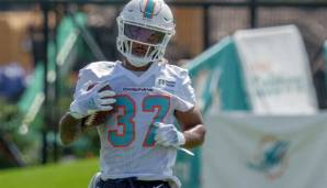 MYLES GASKIN (Running Back, Dolphins): Gaskin wurde eigentlich als klarer Lead Back der Dolphins gehandelt, nun bekam aber plötzlich Malcolm Brown die meisten Snaps mit den Startern. Möglich, dass sich Gaskin mit einer kleineren Rolle anfreunden muss.