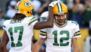 Aaron Rodgers (r.) und Davante Adams könnten in ihre letzte Saison in Green Bay gehen.