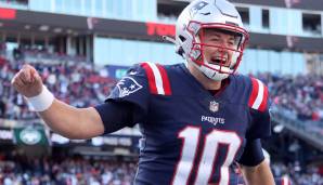 Mac Jones trifft mit den New England Patriots auf Justin Herbert und die Los Angeles Chargers.