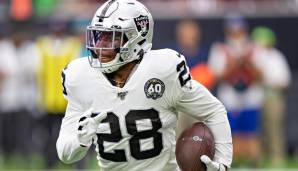 JOSH JACOBS - RB, 24. Pick (1. Runde) 2019: Ist seit drei Jahren der klare Lead Back der Raiders. Kam in seinen ersten beiden Saisons auf mehr als 500 Carries und jeweils über 1000 Rushing Yards. Solider Starter - viel mehr allerdings auch nicht.