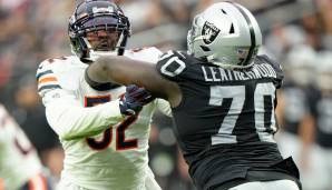 ALEX LEATHERWOOD - OT, 17. Pick (1. Runde) 2021: Auch Leatherwood ging überraschend früh vom Board. Er startete sofort als Right Tackle, wackelte dabei jedoch extrem. Wurde daraufhin nach innen geschoben, auch als Guard bislang aber nicht viel stärker.