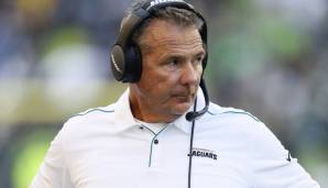 Urban Meyer wurde als Head Coach der Jacksonville Jaguars entlassen.