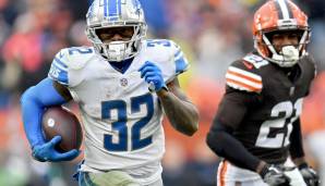 LIONS: Detroit muss sicher auf RB D'Andre Swift (Schulter), ED Trey Flowers (Knie), CB Bobby Price (Schulter) und LB Jalen Reeves-Maybin verzichten. OT Penei Sewell (krank) und DT Michael Brockers (Knie) sind fraglich.