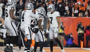 LAS VEGAS RAIDERS: Heim: Broncos, Chiefs, Chargers, Cardinals, Texans, Colts, Patriots, 49ers - Auswärts: Broncos, Chiefs, Chargers, Jaguars, Rams, Saints, Steelers, Seahawks, Titans