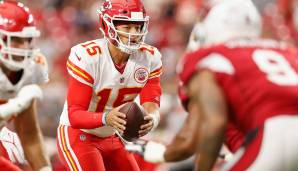 Die Chiefs um Star-Quarterback Patrick Mahomes müssen bei Kyler Murrays Arizona Cardinals ran.