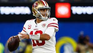 JIMMY GAROPPOLO - Quarterback, 49ers: Natürlich müssen wir diese Liste mit Jimmy G eröffnen. Er war schon über die gesamte Offseason ein Tradekandidat. Nun unterschrieb er überraschend einen neuen Vertrag als Nummer 2 der Niners.