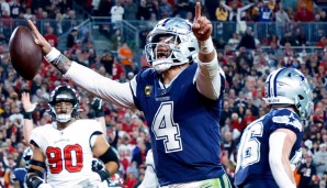 Dak PRescott sorgte für 5 Total Touchdowns gegen die Bucs.