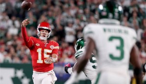 Patrick Mahomes (links) will mit den Kansas City Chiefs erneut in den Super Bowl einziehen.