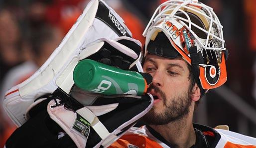 Michael Leighton steht seit 2009 bei den Philadelphia Flyers im Tor