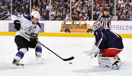 Anze Kopitar (l.) von den Los Angeles Kings wird Slowenien bei der WM fehlen