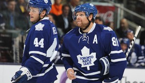 Phil Kessel (r.) wird den Maple Leafs erstmal ein wenig zusehen müssen