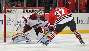 Brandon Pirri erzielte im Shootout das entscheidende Tor für die Blackhawks