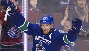 Daniel Sedin erzielte gegen Ottawa das 300. Tor seiner Karriere