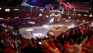 Die Joe Louis Arena in Detroit ist momentan alles andere als eine Festung