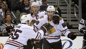 Die Blackhawks haben in einem wilden Spiel den 3:3-Ausgleich im Conference Final geschafft