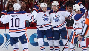 Endlich! Die Oilers feierten gegen Tampa Bay den ersten Saisonsieg