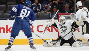 Goalie Thomas Greiss kam gegen Toronto auf 30 Saves