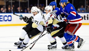 Die Penguins kamen im Madison Square Garden unter die Räder