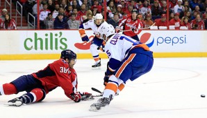 Die Capitals setzten sich gegen die Islanders durch