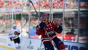 Alex Ovechkin traf im ersten Drittel für die Washington Capitals