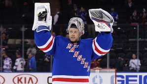 Antti Raanta feierte ein Traumdebüt im Trikot der Rangers