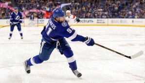 Steven Stamkos fällt wegen eines Meniskusrisses lange aus