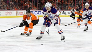 Leon Draisaitl verbuchte bei der Niederlage in Philadelphia ein Tor und zwei Assists