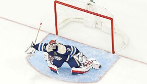 Sergei Bobrovsky war mit 37 Saves ein Garant für den Sieg der Blue Jackets gegen Boston