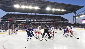 Toronto gewann das Centennial Classic gegen Detroit