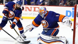 Thomas Greiss durfte mit den New York Islanders einen Sieg feiern