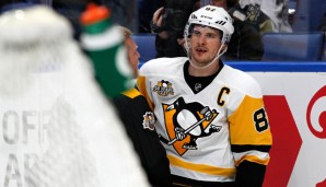 Hatte nach dem Spiel gegen Buffalo eine Zahnlücke mehr: Sidney Crosby