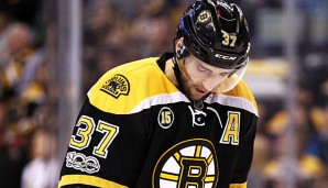 Patrice Bergeron steckte in dieser Saison einiges weg