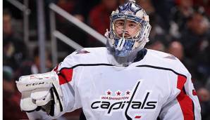 Philipp Grubauer im Tor der Washington Capitals